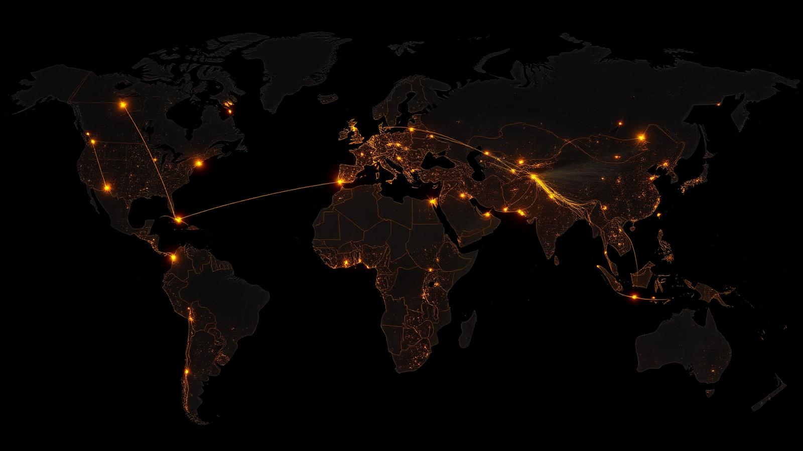 World trade map